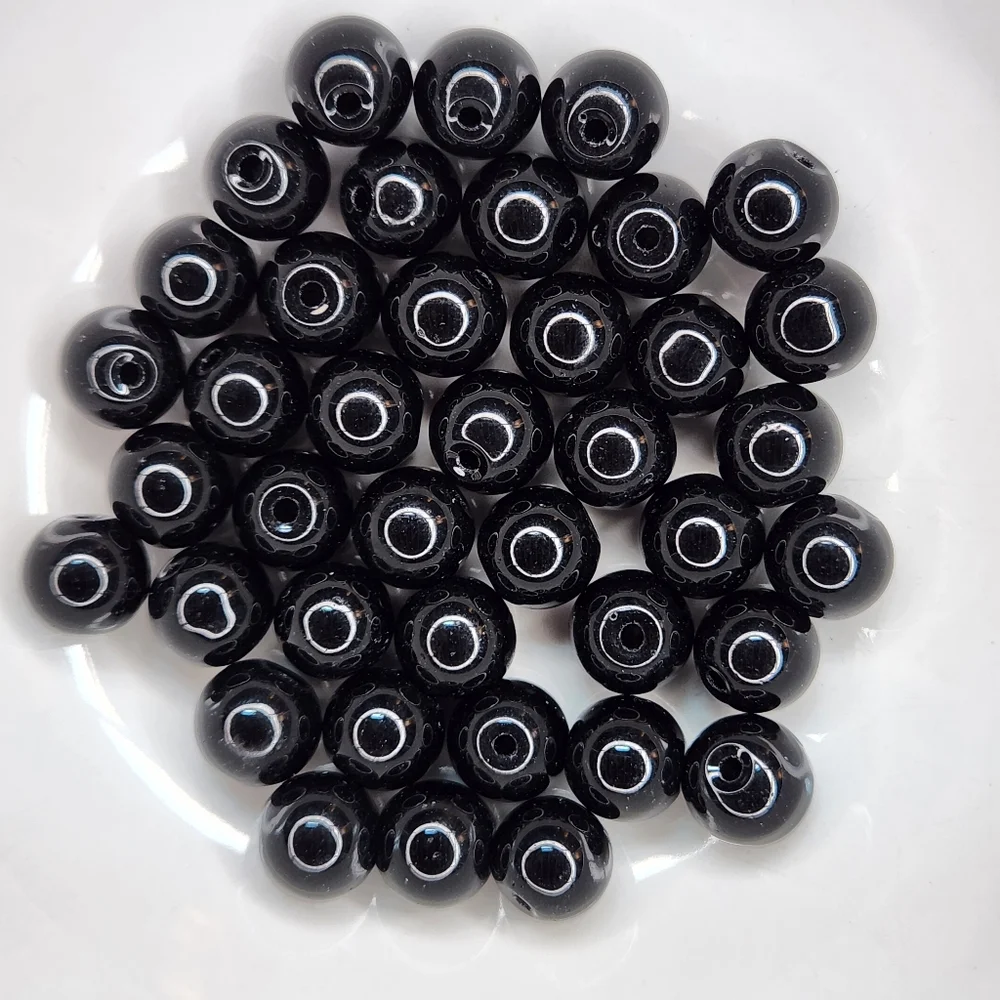 Beads glass 8mm